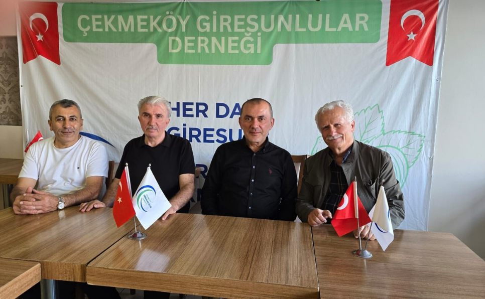 Çekmeköy Giresunlular Derneği'ni ziyaret ettik. tirdef haber ölçü 7