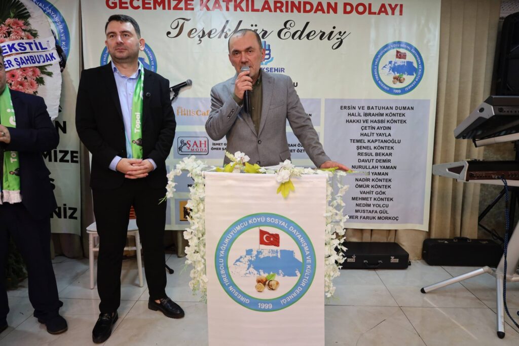 Yağlıkuyumcu Derneğimiz dayanışma gecesi düzenledi. nc